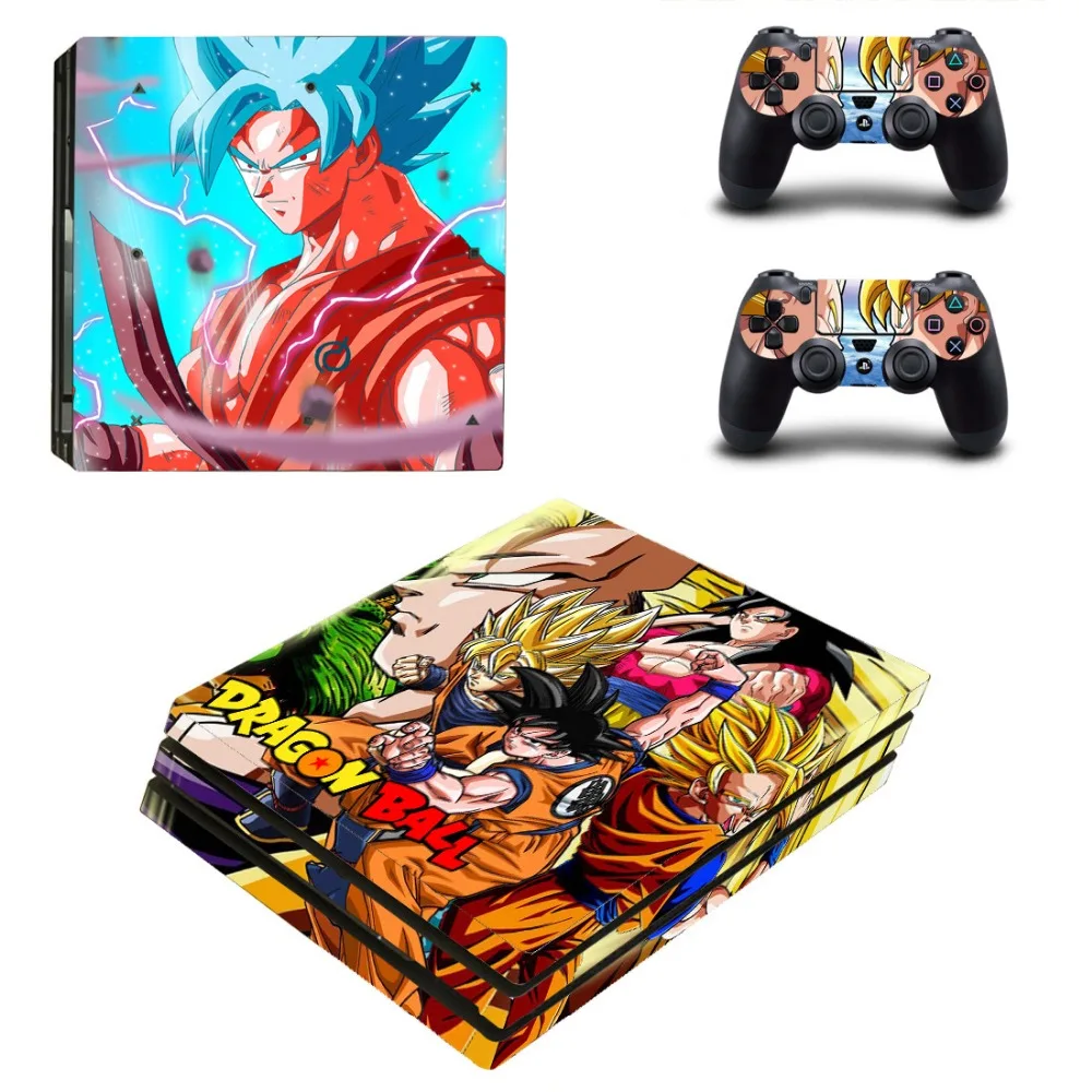 Горячая Игра Dragon Ball Супер виниловый PS4 Pro стикер кожи для Sony PlayStation 4 Консоль 2