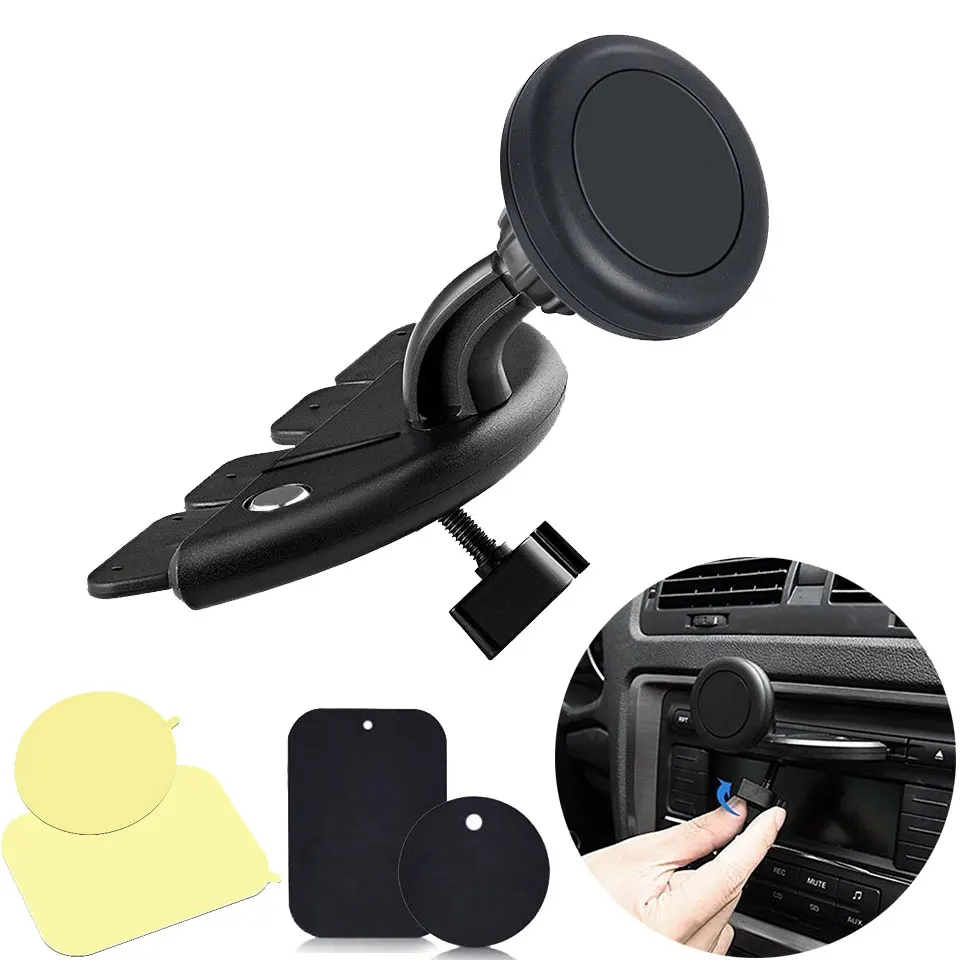 CD Slot Holder Car Phone Holder Mount for iPhone XS Max