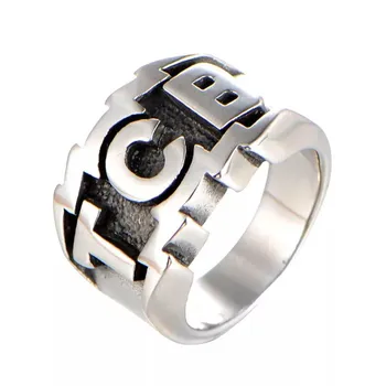 

Support Dropship Size 7-15 Take Care of Business Cool Ring 316L Stainless Steel Fashion Jewelry TCB Ring