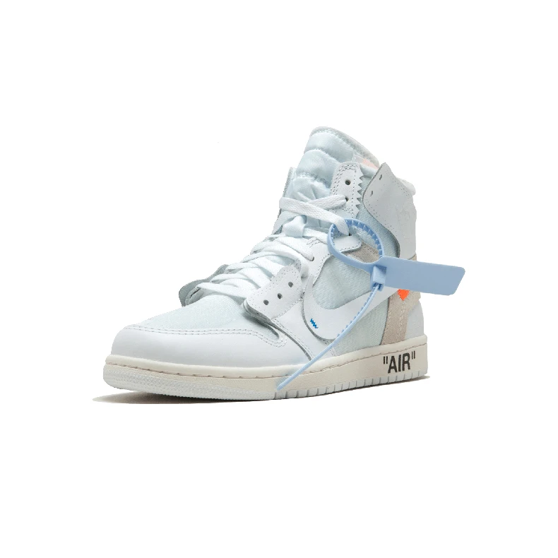 Off-White Nike Air Jordan 1 OG High Shoes | Red, White, Blue | SALE