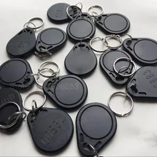 2000 шт./лот RFID тег 13,56 МГц ISO14443A радиочистотная идентификация 1к S50 брелоки RFID IC брелок/брелок для ключей