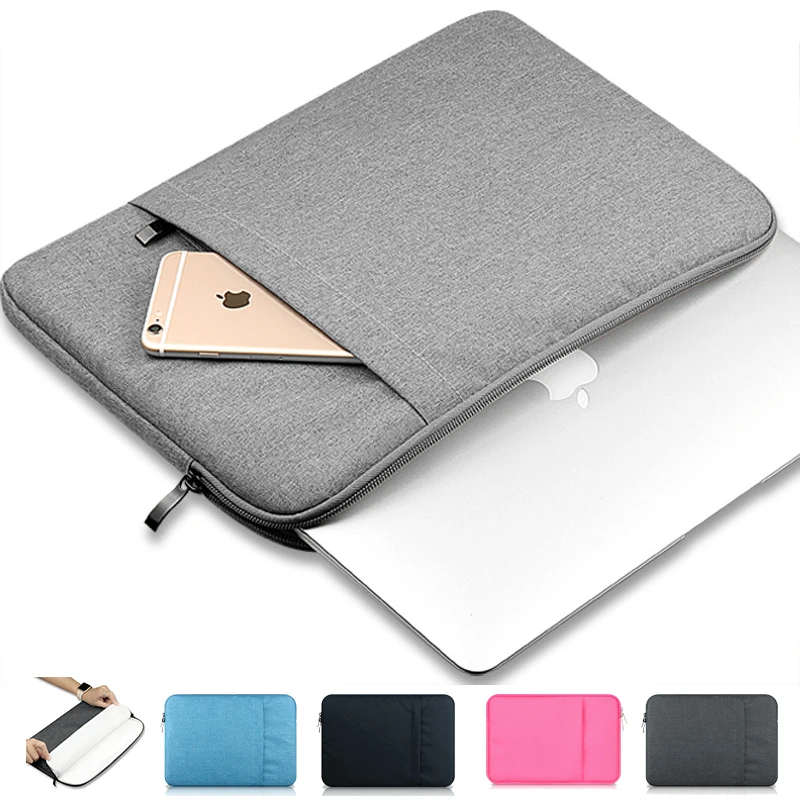 

Velvet lining Laptop Sleeve Case Notebook Computer Tablet Cover Bag Skin for Macbook Dell Lenovo 11"12"13"15" 2019