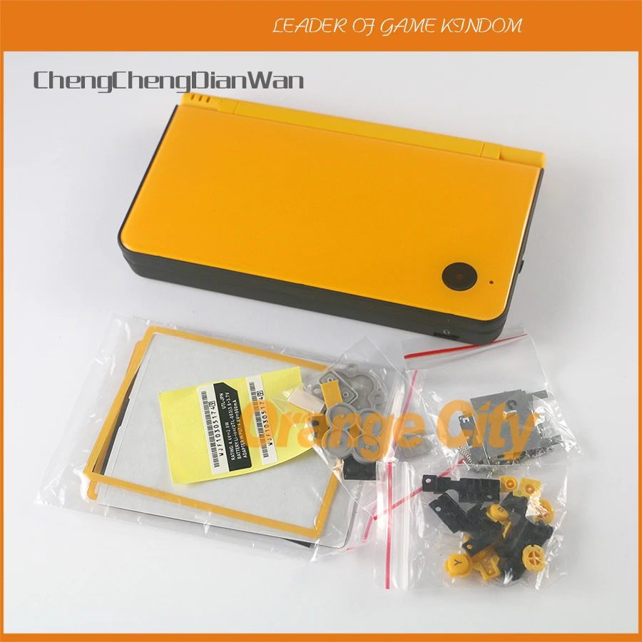 

5sets/lot 6 Color replacement parts Complete Full Housing Cover Shell Case for Nintend NDSi XL/LL Console Shell with Button kits