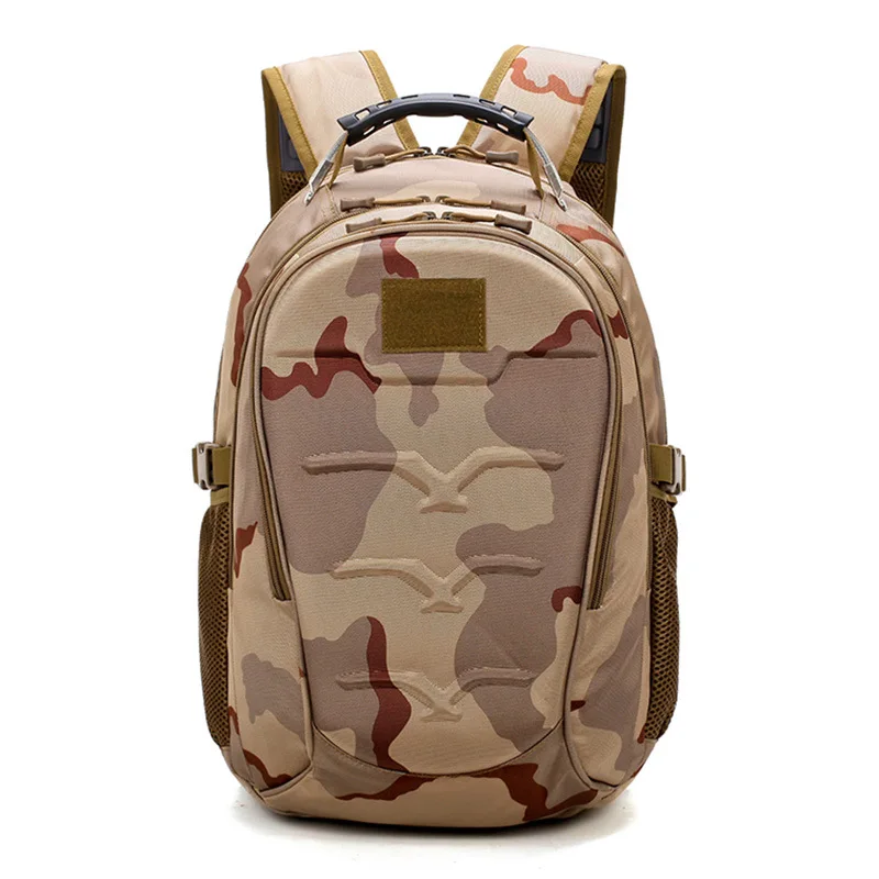50л тактический рюкзак Открытый армейский Военный большой емкости USB многофункциональный альпинистский охотничий рюкзак - Цвет: Sand