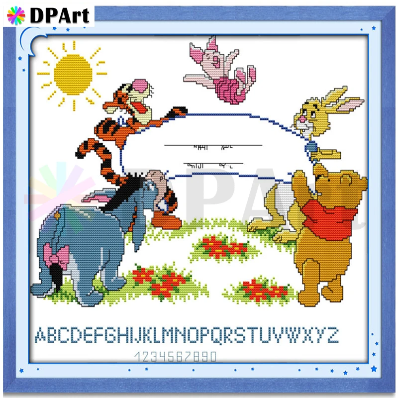 

Daimond Painting Full Square/Round Drill Cartoon Bear Winnie The Pooh Diamond Rhinestone Embroidery Painting Cross Stitch M632