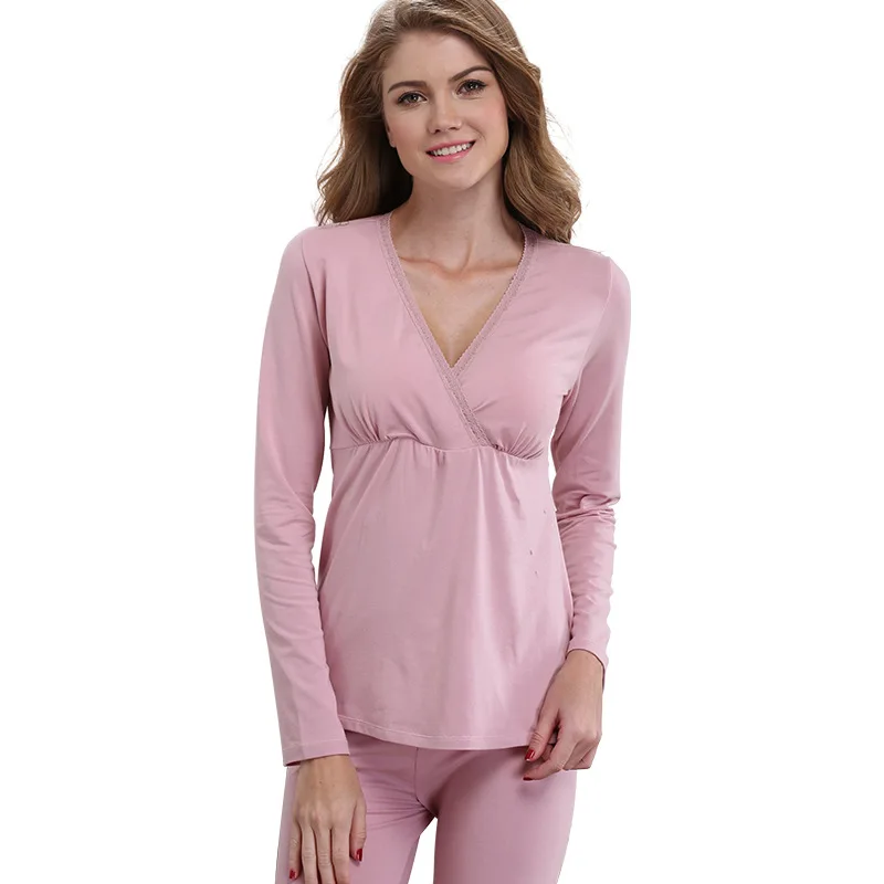 Buy pregnant women pajamas set cotton qualitative