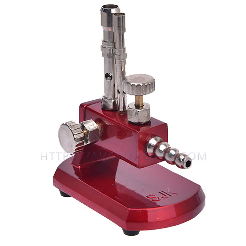 

A0132 1Pc Micro Bunsen Burner Double Tube Rotatable Gas Propane Light Dental Lab Equipment