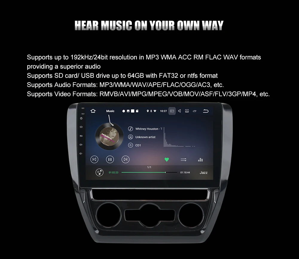 Cheap Dasaita 10.2" Android 8.1 Car GPS Player Navi for VW Jetta 2011-2015 with 2G+16G Quad Core Stereo Radio Multimedia No DVD 16 Cheap Dasaita 10.2" Android 8.1 Car GPS Player Navi for VW Jetta 2011-2015 with 2G+16G Quad Core Stereo Radio Multimedia No DVD 16