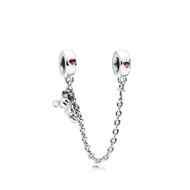 

SIENTO 100% Sterling silver 1:1 Glamour 797173CZR CLIMBING SAFETY CHAIN Original Women wedding Fashion Jewelry 2018