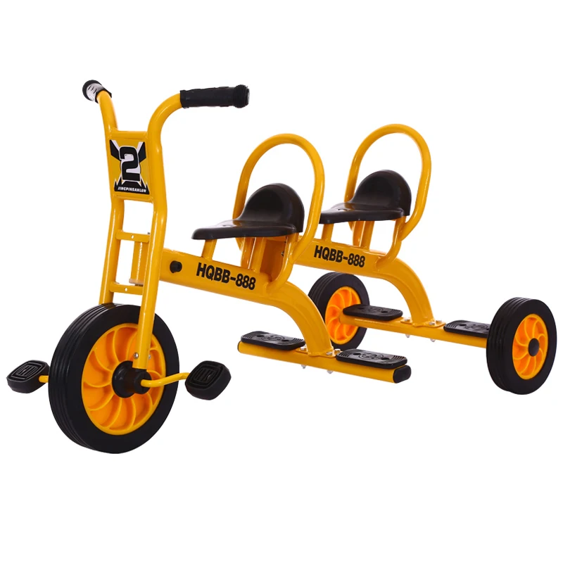 

Children's tricycle double bicycle child preschool toy car stroller
