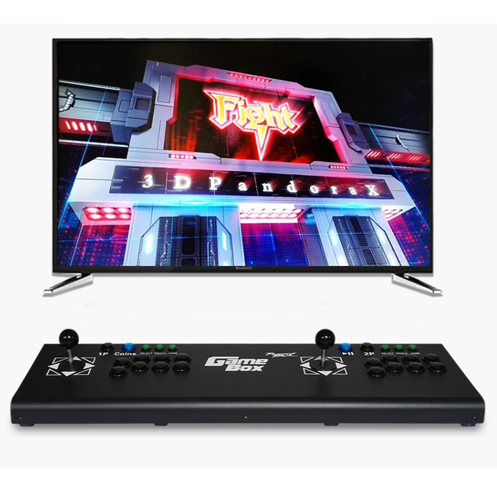 

3D Pandora box 2200 in 1 kit joystick zero delay 2 players HDMI VGA arcade