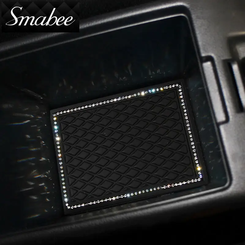 

Smabee Non-Slip Gate slot pad for Honda civic 1.8L 2.0L 2012 - 2016 civic9 10 Interior Accessories Non-Slip Coaster diamond mats