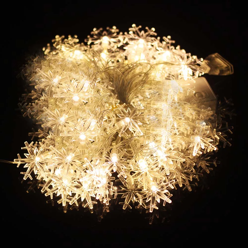 Светодиодный светильник-Гирлянда для праздника с европейской вилкой 70 светодиодный Сказочный светильник s для рождественской елки, свадебной вечеринки, 10 м, Рождественская гирлянда 110-220 В AC