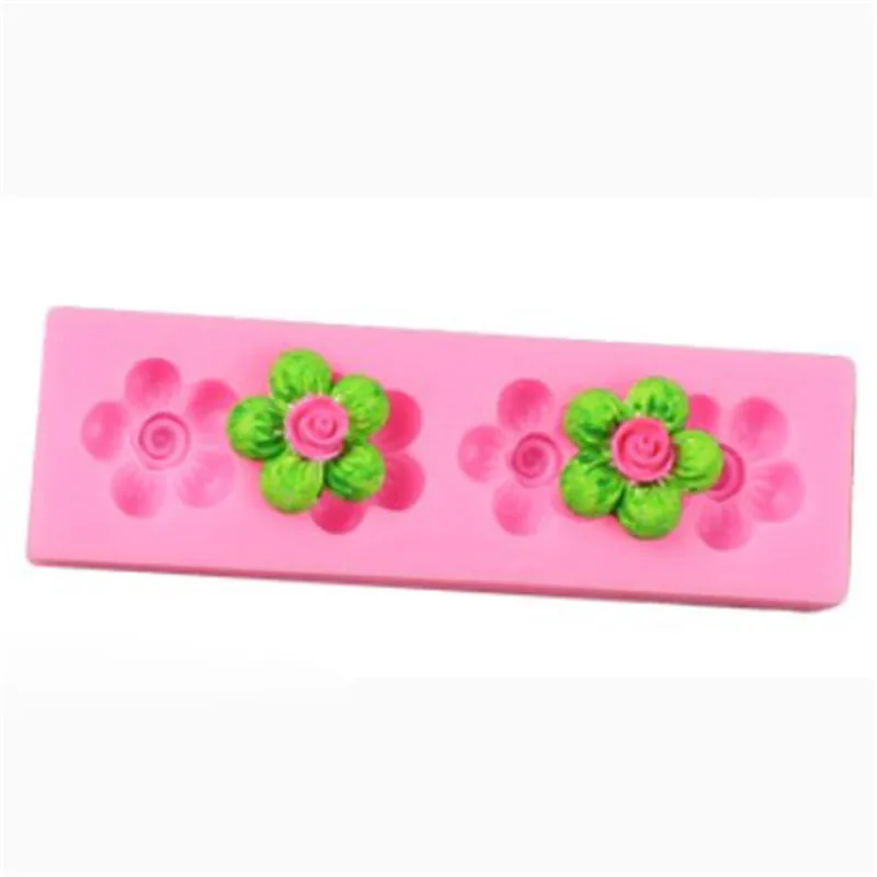 

3D Rose Flower Silicone Mold Fondant Gift Decorating Tools Chocolate Candy Cookie Ice Soap Fimo Polymer Clay Resin Baking Mould