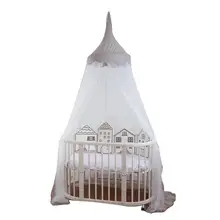 Кровать навес с подвесная москитная сетка для ребенка балдахин для кровати имеет плотные сетки дети играть палатка дом девочка подарок
