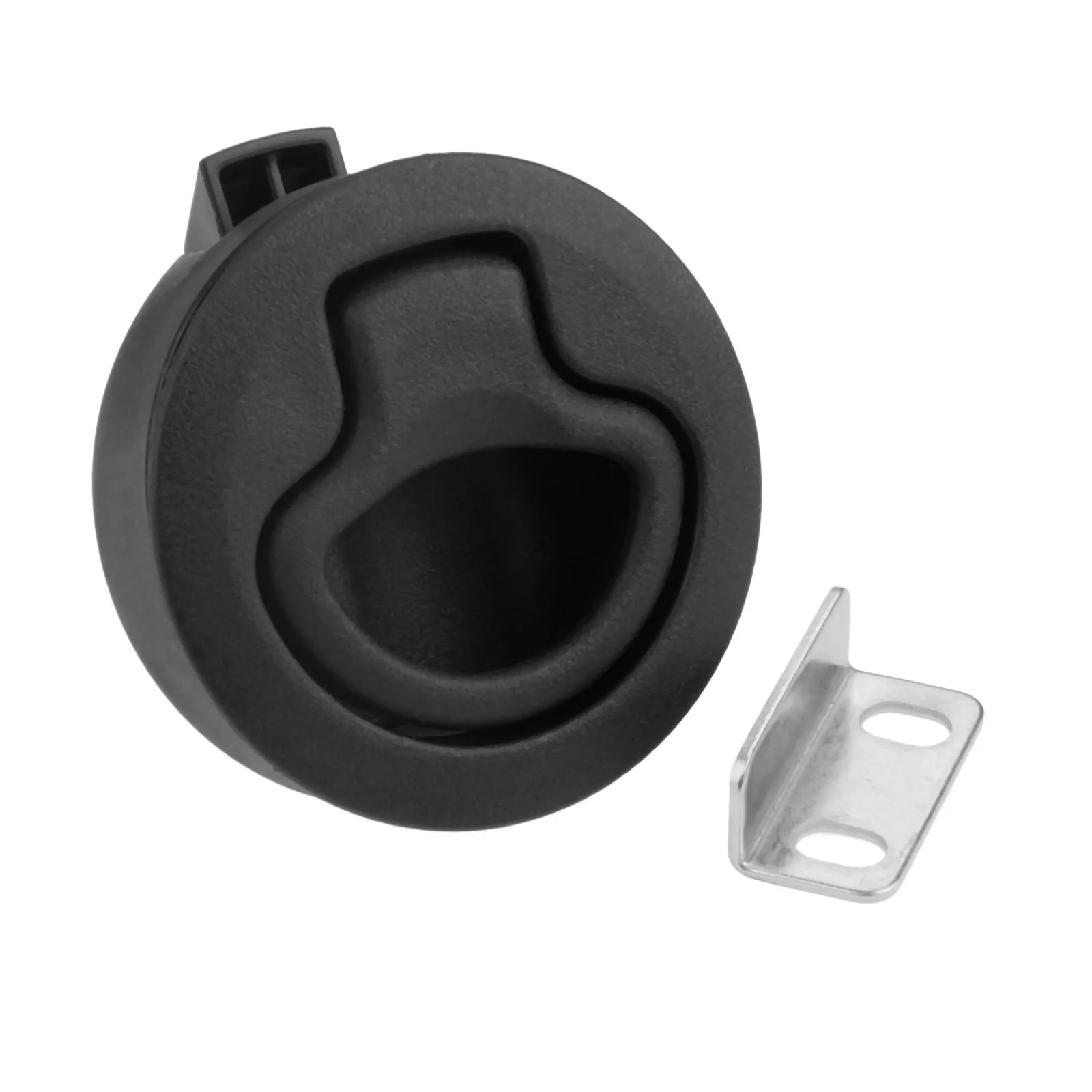 2 Pcs Nylon 2.4" Flush Pull Boat Latch Marine Hardware Deck Latches