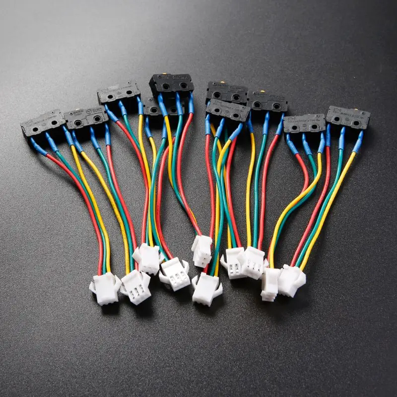 

10pcs Gas Water Heater Micro Switch Three Wires Small On-off Control Without Splinter