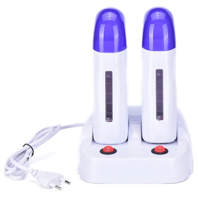 

Two-Seat Wax Machine Electric Hair Remover Can Be Filled With Hair Removal Paraffin Heater Melting Wax Machine Waxing Machine