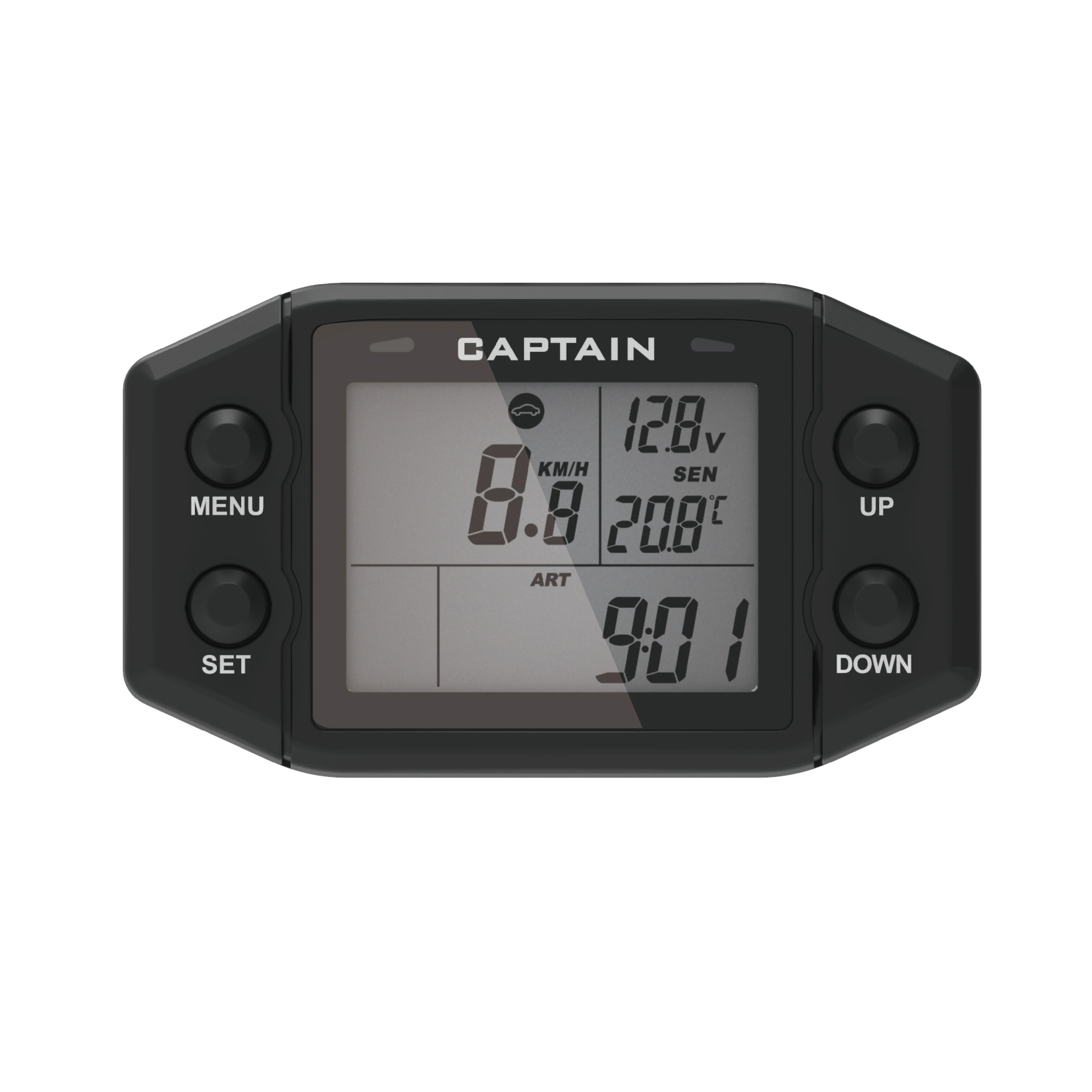 

Multifunction Hour Meter Digital Self Powered Engine tachometer Speed Meter with Voltmeter Service Reminder Gauge
