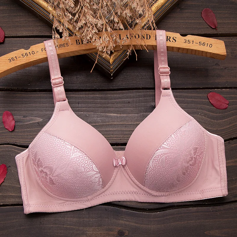 

Women Wireless Bras Comfortable Women Brassiere Seamless Ladies Bras 36-42 B C Cup Wire-free Sexy Floral Lingerie 0070