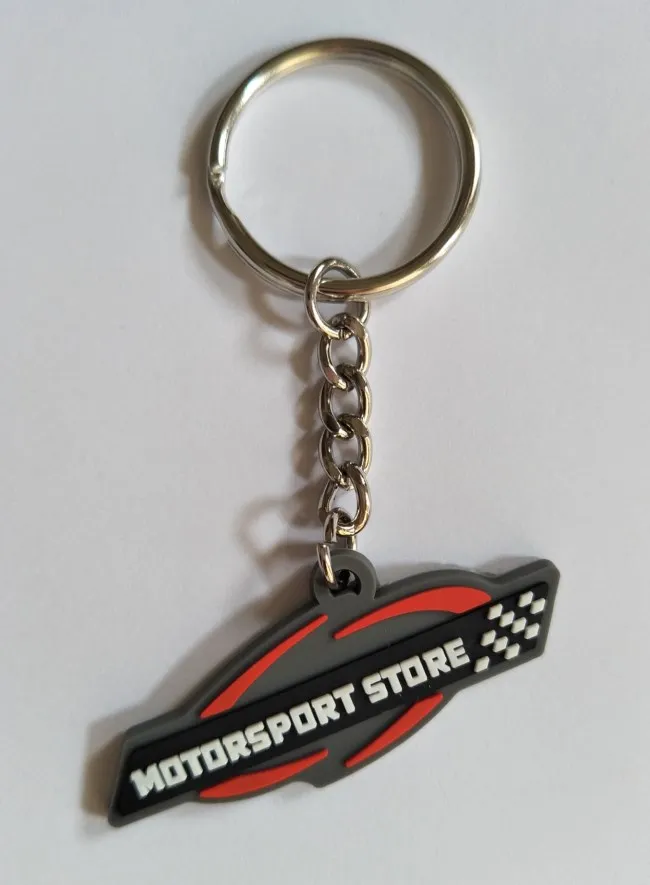 Custom Rubber Keychain Promotional Gifts Customized PVC Keyrings