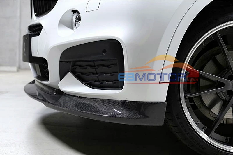 ebmotor-com Real Carbon Fiber Front Lip Spoiler For BMW F16 X6 M-Sport 2015UP 2_4041