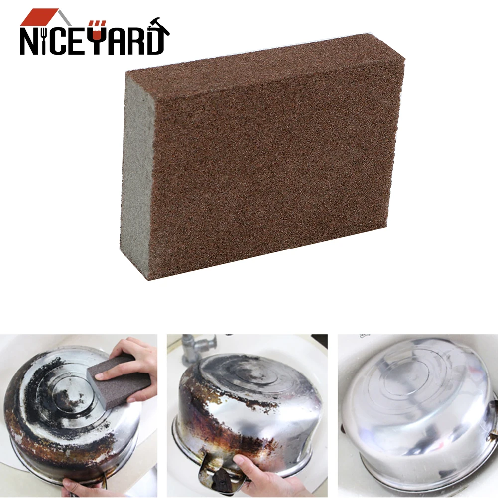 

NICEYARD Removing Rust Descaling Clean Rub pot Emery Sponge Magic Eraser Nano Sponge Cleaning Cotton kitchen Supplies