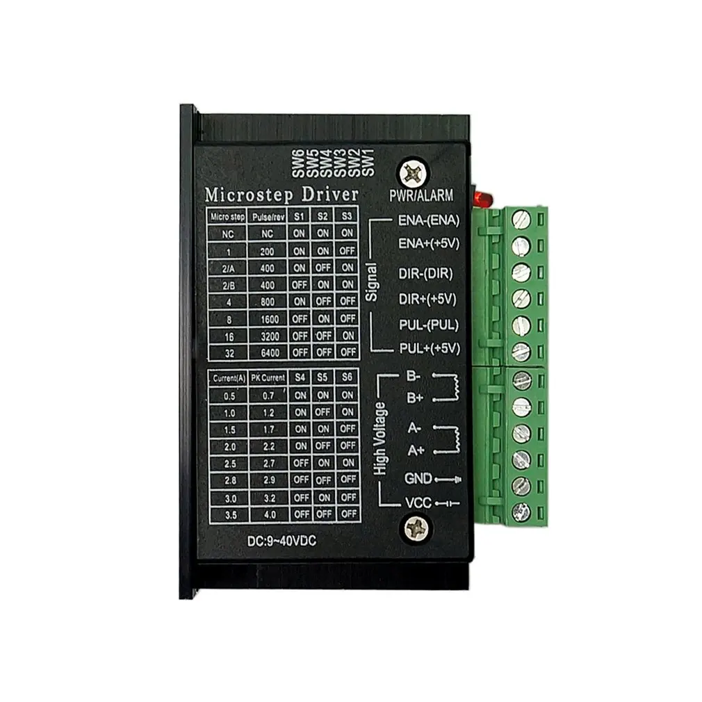 3 в 1 17HS3401 двигатель TB6600 Драйвер шагового двигателя 100 см провод для ЧПУ лазера и 3D