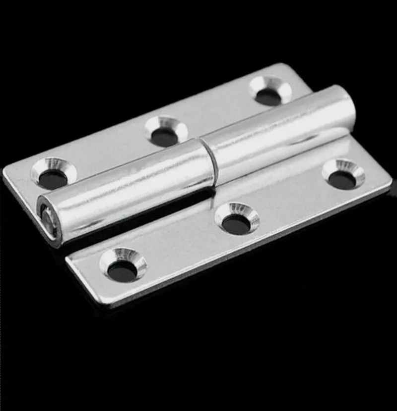 304 2.5 inch stainless steel hinge / Machinery detachable hinge x2Door