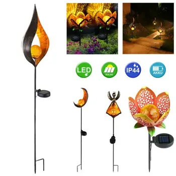 

Solar LED Flame Light Torch Lights Waterproof Garden Lawn Landscape Lamp Lantern