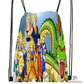 

Custom Dragon-ball-z- Drawstring Backpack Bag Cute Daypack Kids Satchel (Black Back) 31x40cm#20180611-02-57