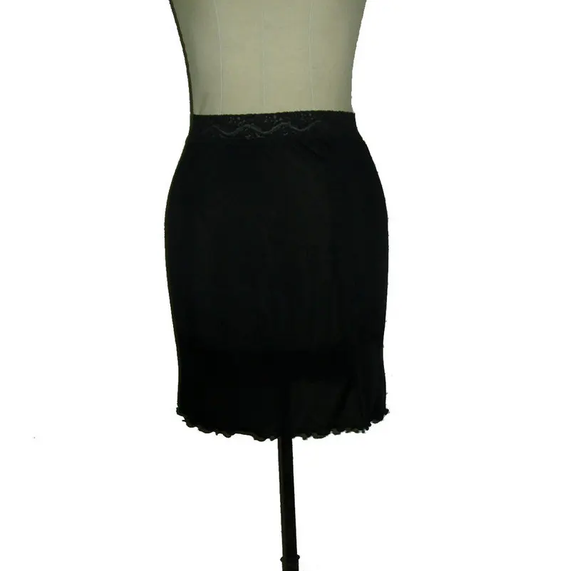 100 nature silk slips jersey knitted intimate elastic waist cool