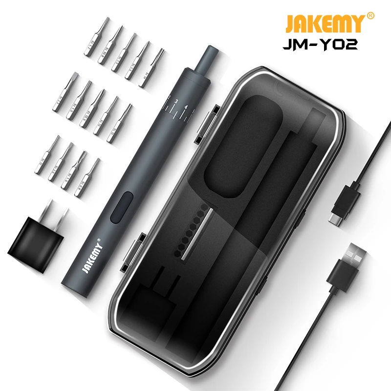 

Mini Electric Screwdriver Rechargeable Cordless Power Screw Driver Kit 800mAh Lithium Battery Adjustable Torsion