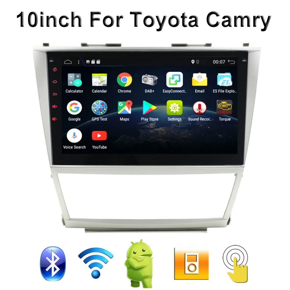 

2 din Android 7.1 For TOYOTA CAMRY 2007-2011 Screen 10.1inch