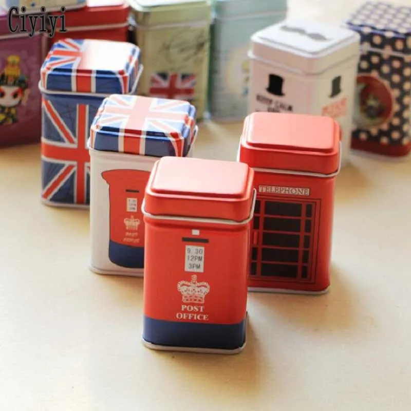 

Cartoon England Style National Flag Post Bucket Soldier Crown Toy Cosplay Jar Jouet Children Birthday Christmas Gift Toy