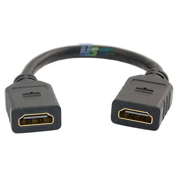 Danspeed 15 см HDMI Женский Удлинительный Кабель-адаптер для 3D HDTV 1080 P