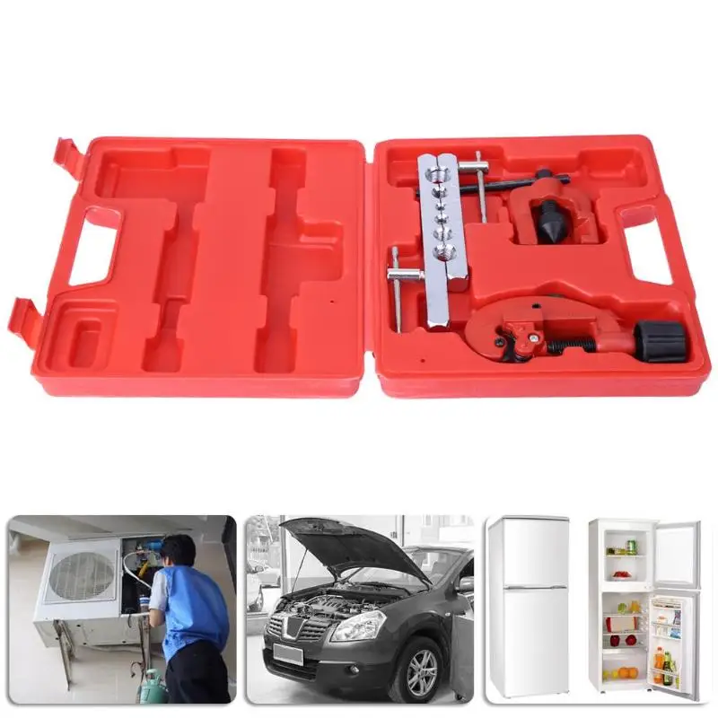 

3/9pcs Copper Tube Expander Reamer Ditator Refrigerator Air Conditioner Repair Tools Sets Tube Cutter Flaring Tool Kit Hand Tool