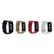 Alloyseed Smart wirstband waterpooof IP68 браслет Фитнес трекер Шагомер сердечного ритма Мониторы для смартфонов IOS и Android