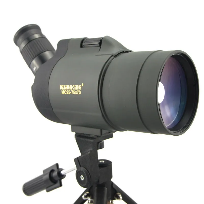 Подводка с зумом Visionking 25 75x70 водонепроницаемая для наблюдения за птицами|scope rings