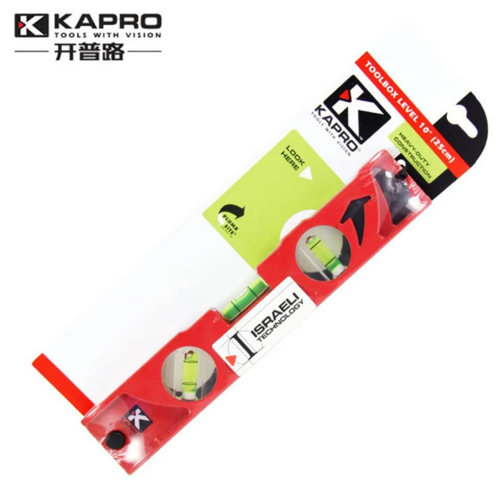 

Free Post electronic tools base magnetica kapro 923 Cast ToolBox Level 10" (25cm)