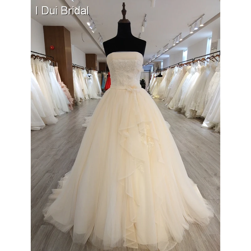 Strapless A line Tulle Tiered Wedding Dress New Design Bridal Gown | Свадьбы и торжества