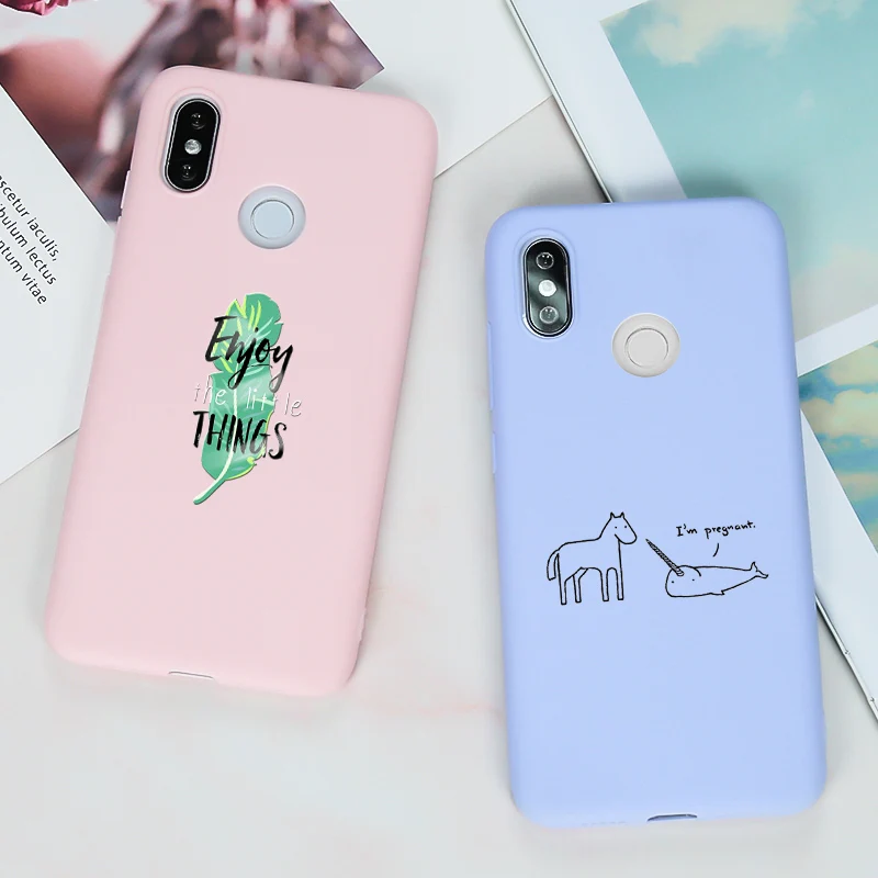 Чехол-бампер для Xiaomi Mi 8 Lite Redmi 6A чехол телефона Note 5 6 7 PRO Plus 5A 7A силиконовый из ТПУ