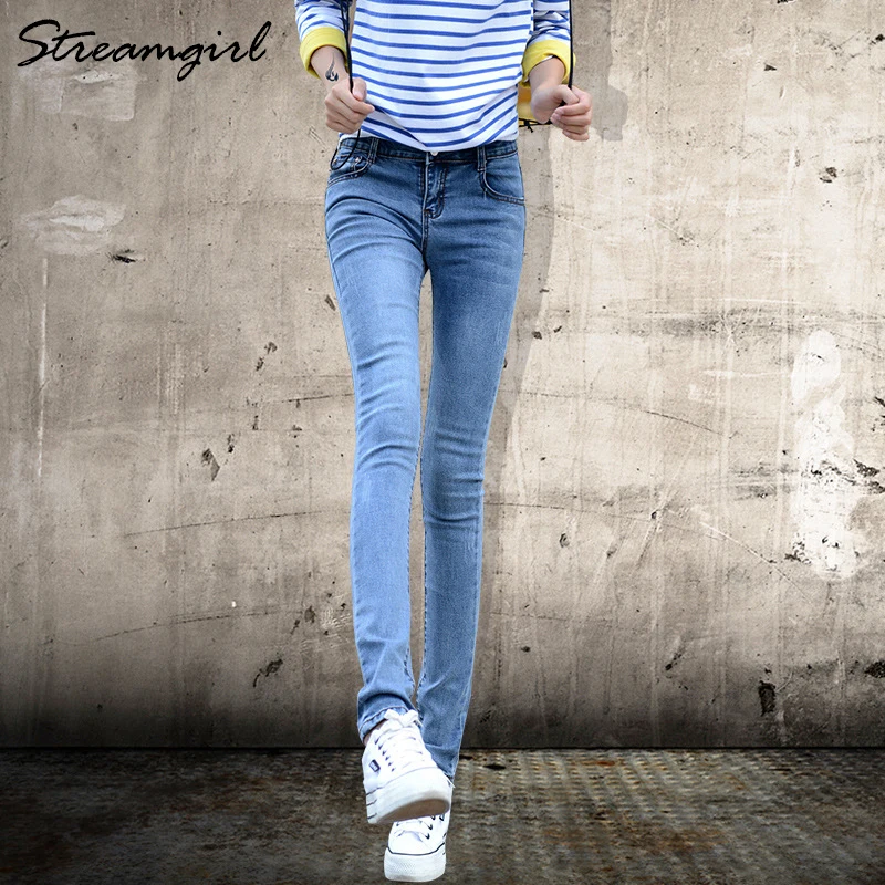 Streamgirl черные джинсы Для женщин джинсовые штаны Для женщин дамы джинсы Femme узкие брюки джинсовые женские синие джинсовые женские осенние классические