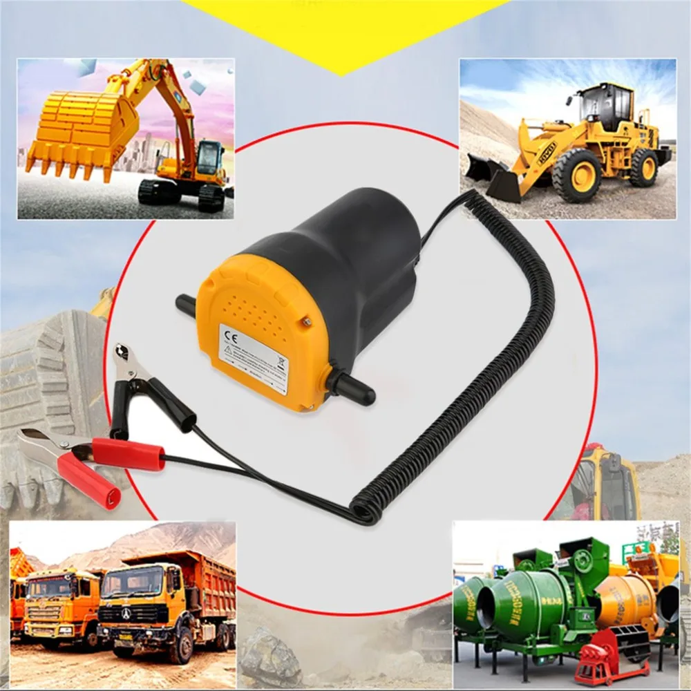 12V Horizontal Oil Extractor Pump Oil Pump Oil Change Engine Oil Pump