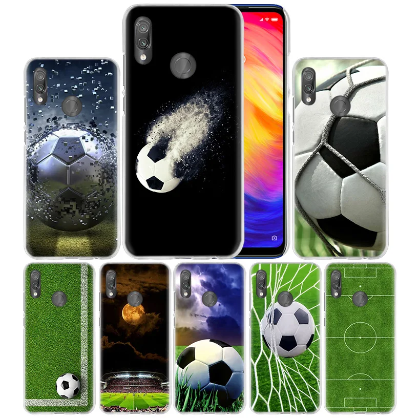 

Football Field Case for Xiaomi Redmi Go Note 7 6 6A Pro S2 5 5A 4X Mi A1 A2 9 Mix 3 5G 8 lite Play F1 Hard PC Phone Coque Cover