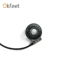 Okfeet KT-V12L KT-V12R двойной зал 12 магентов PAS сенсор педаль помощник электрические велосипеды конверсионный комплект запчасти