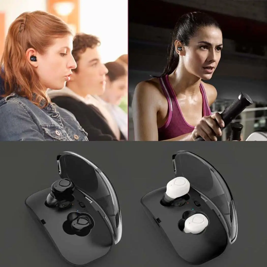 Повседневные TWS стерео Bluetooth наушники HD стерео беспроводные наушники с шумоподавлением игровая гарнитура для iPhone samsung Xiaomi