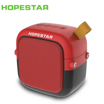 

HOPESTAR T5 Mini portable wireless bluetooth speaker outdoor Stereo music Subwoofer Bass waterproof Column Sound Box FM Radio TF