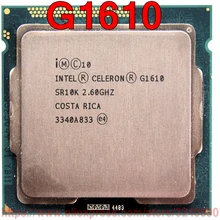 Intel Процессор CELERON G1610 SR10K процессор 2,60 ГГц 2 м двухядерный socket 1155 Быстрая Отправка товара