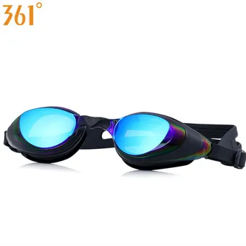 

361 Mirrored Goggles for Swimming Professional Pool Swimming Glasses UV Protection Swim Goggle for Adult Waterproof Swim Eyewear